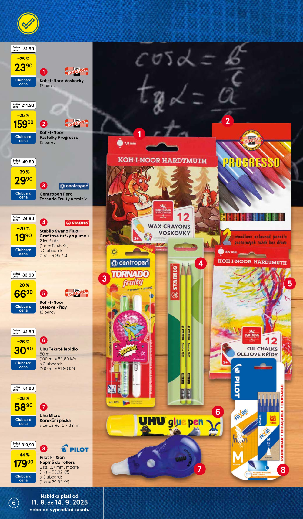 Leták Tesco leták - Zpátky do školy - strana 6