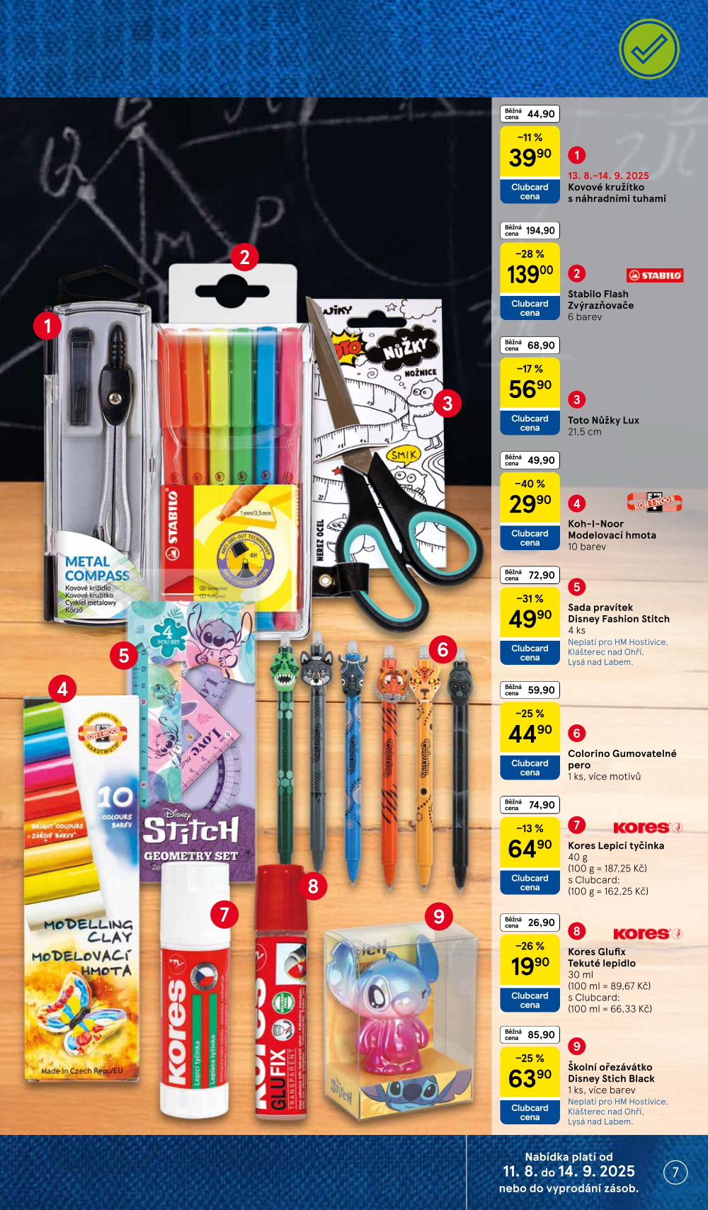 Leták Tesco leták - Zpátky do školy - strana 7