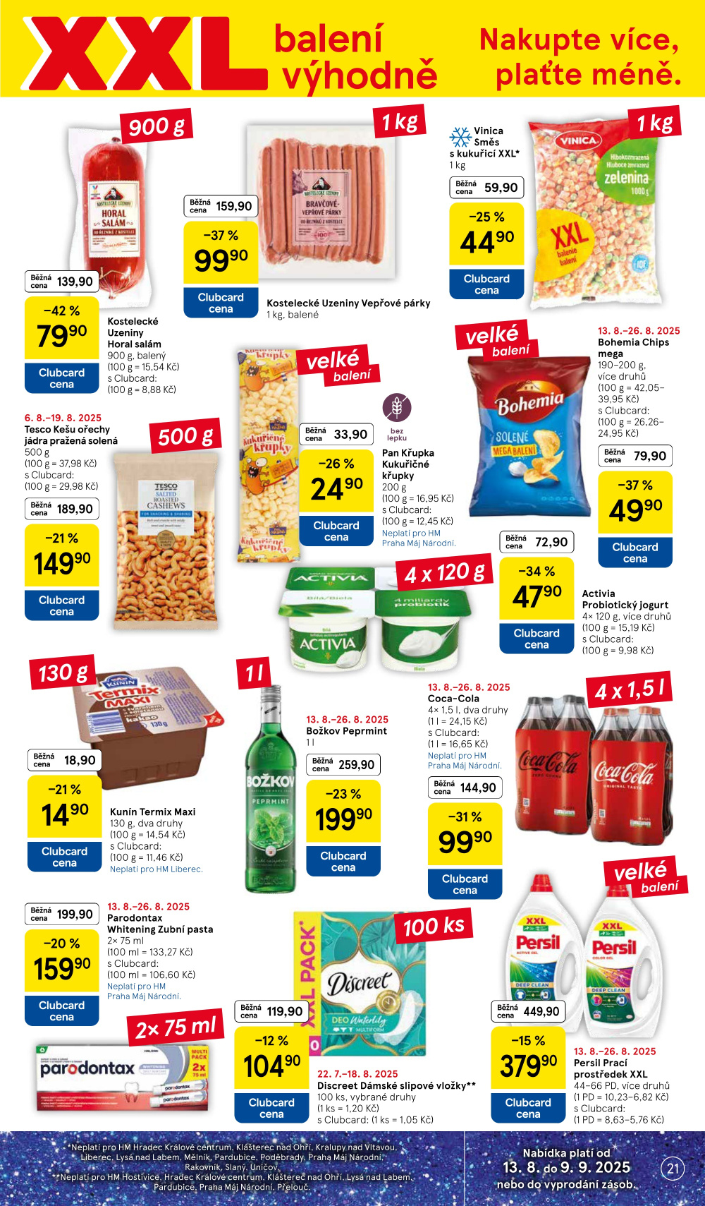 Leták Tesco hypermarket leták - strana 21