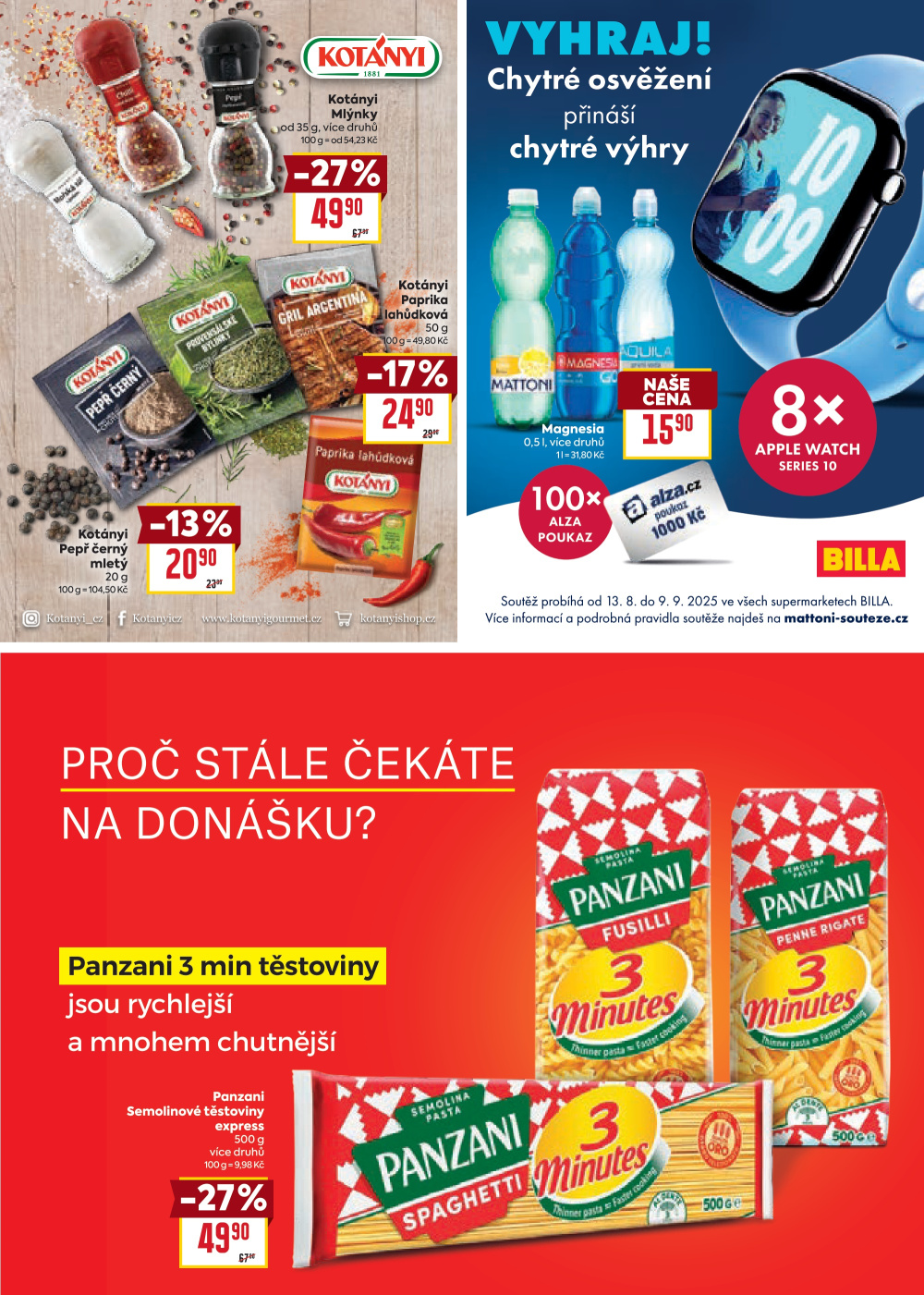 Leták BILLA leták - Vaše oblíbené značky - strana 18