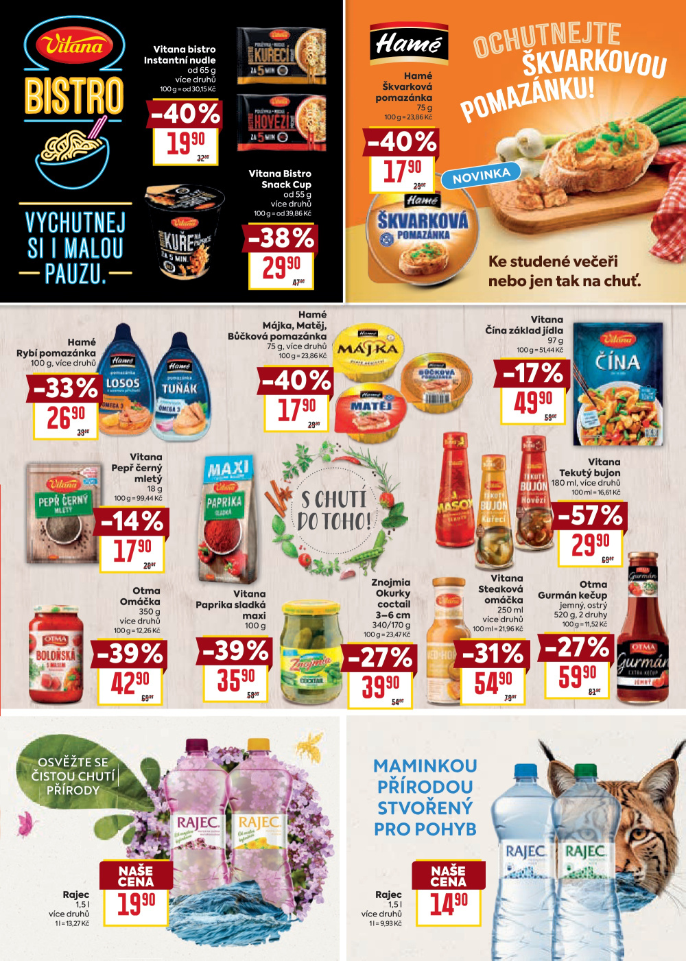 Leták BILLA leták - Vaše oblíbené značky - strana 19