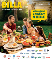 Akční leták BILLA  - Vaše oblíbené značky