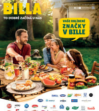 Akční leták BILLA  - Vaše oblíbené značky