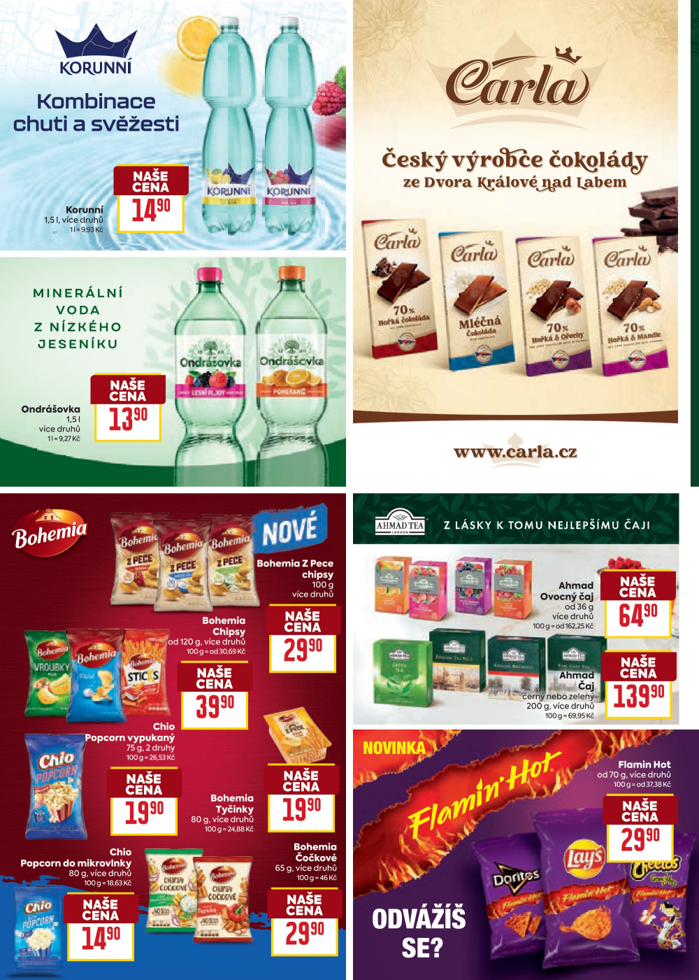 Leták BILLA leták - Vaše oblíbené značky - strana 20
