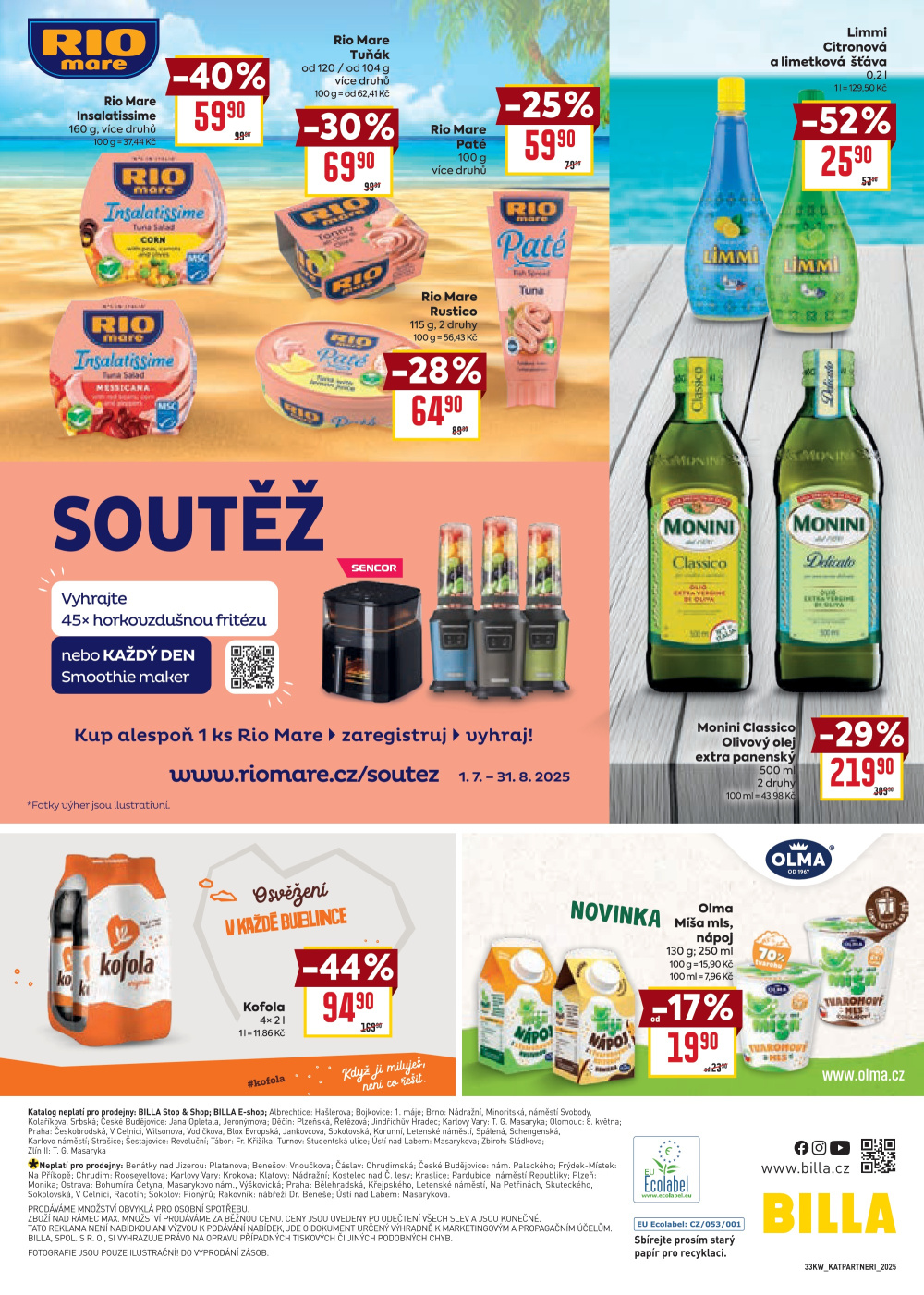 Leták BILLA leták - Vaše oblíbené značky - strana 30