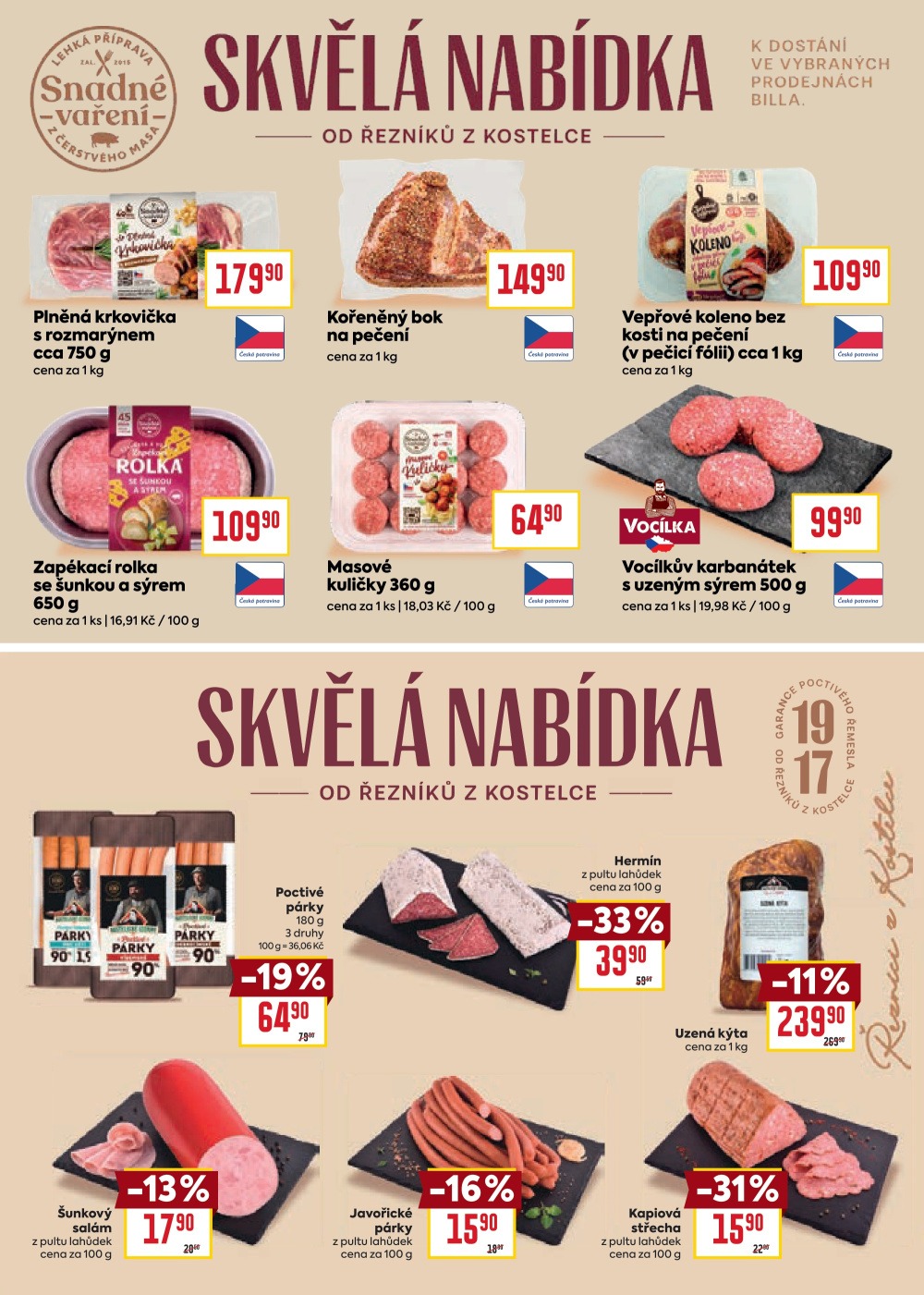 Leták BILLA leták - Vaše oblíbené značky - strana 5