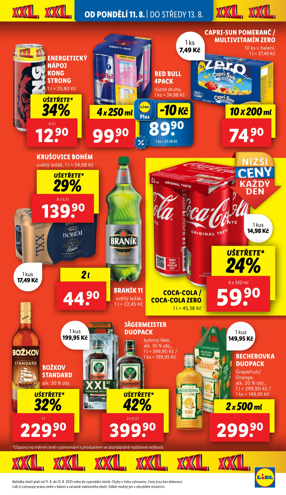 Leták Lidl leták od pondělí - XXL týden - strana 17