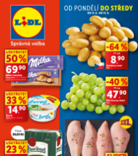 Akční leták Lidl  od pondělí - XXL týden