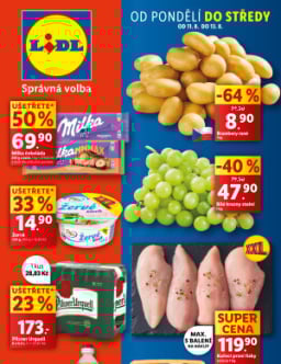Lidl leták od pondělí - XXL týden