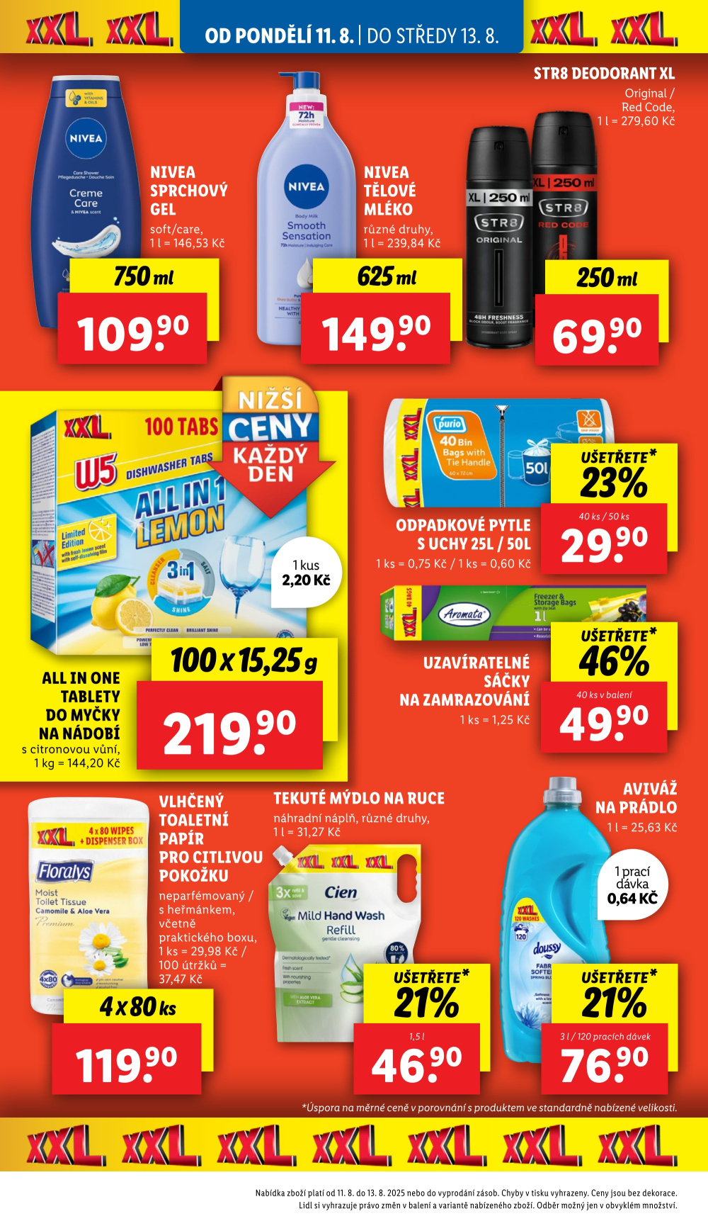 Leták Lidl leták od pondělí - XXL týden - strana 20