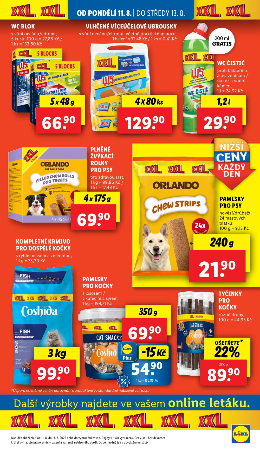 Leták Lidl leták od pondělí - XXL týden - strana 21