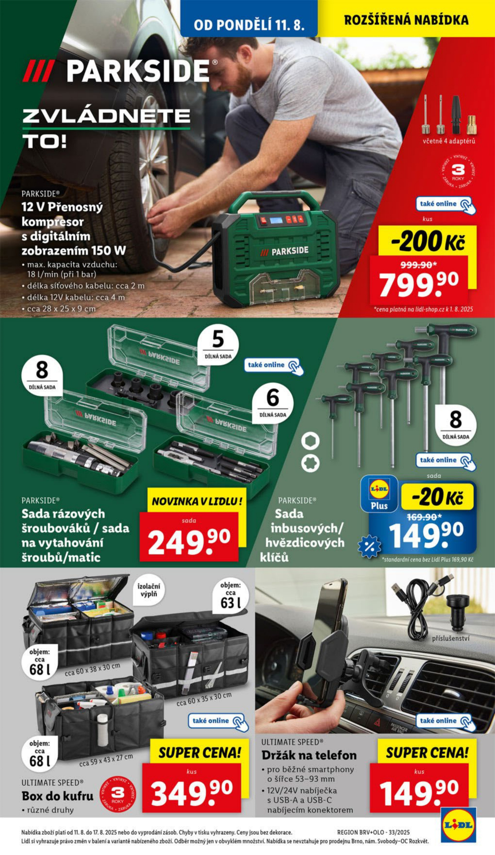 Leták Lidl leták - Nabídka spotřebního zboží - strana 11