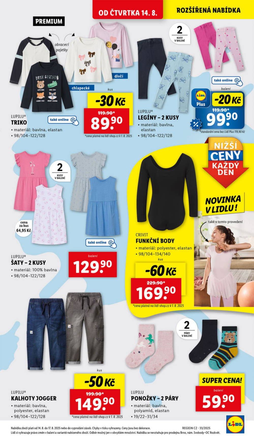 Leták Lidl leták - Nabídka spotřebního zboží - strana 25