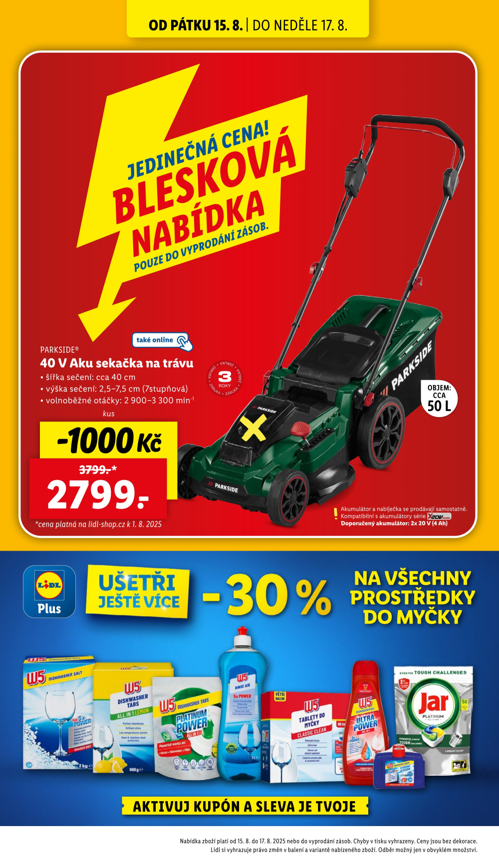 Leták Lidl leták - Nabídka spotřebního zboží - strana 28
