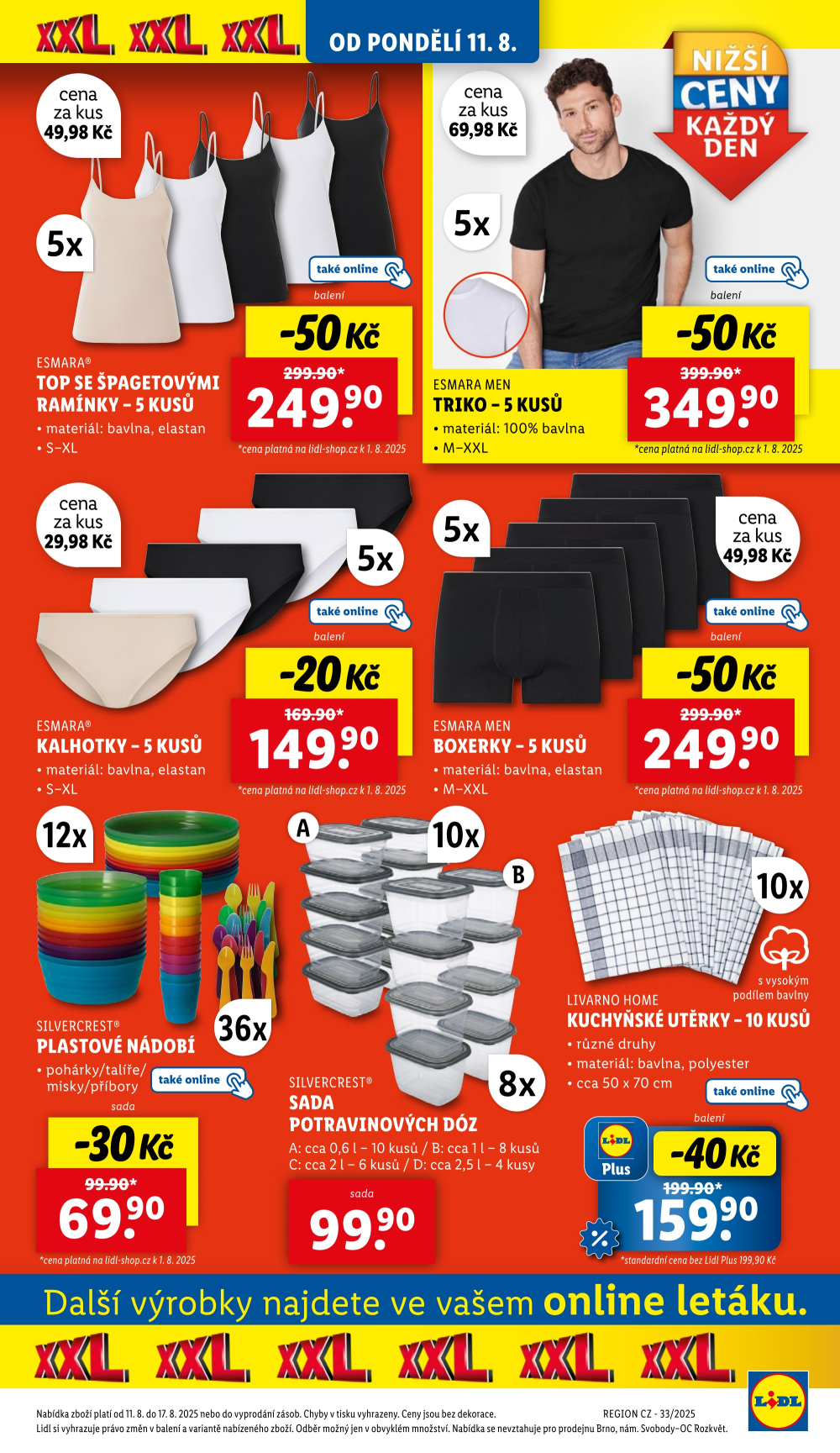 Leták Lidl leták - Nabídka spotřebního zboží - strana 3