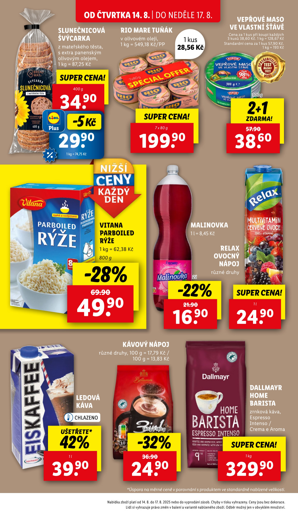 Leták Lidl leták od čtvrtka - Vyrobené na Slovensku - strana 16