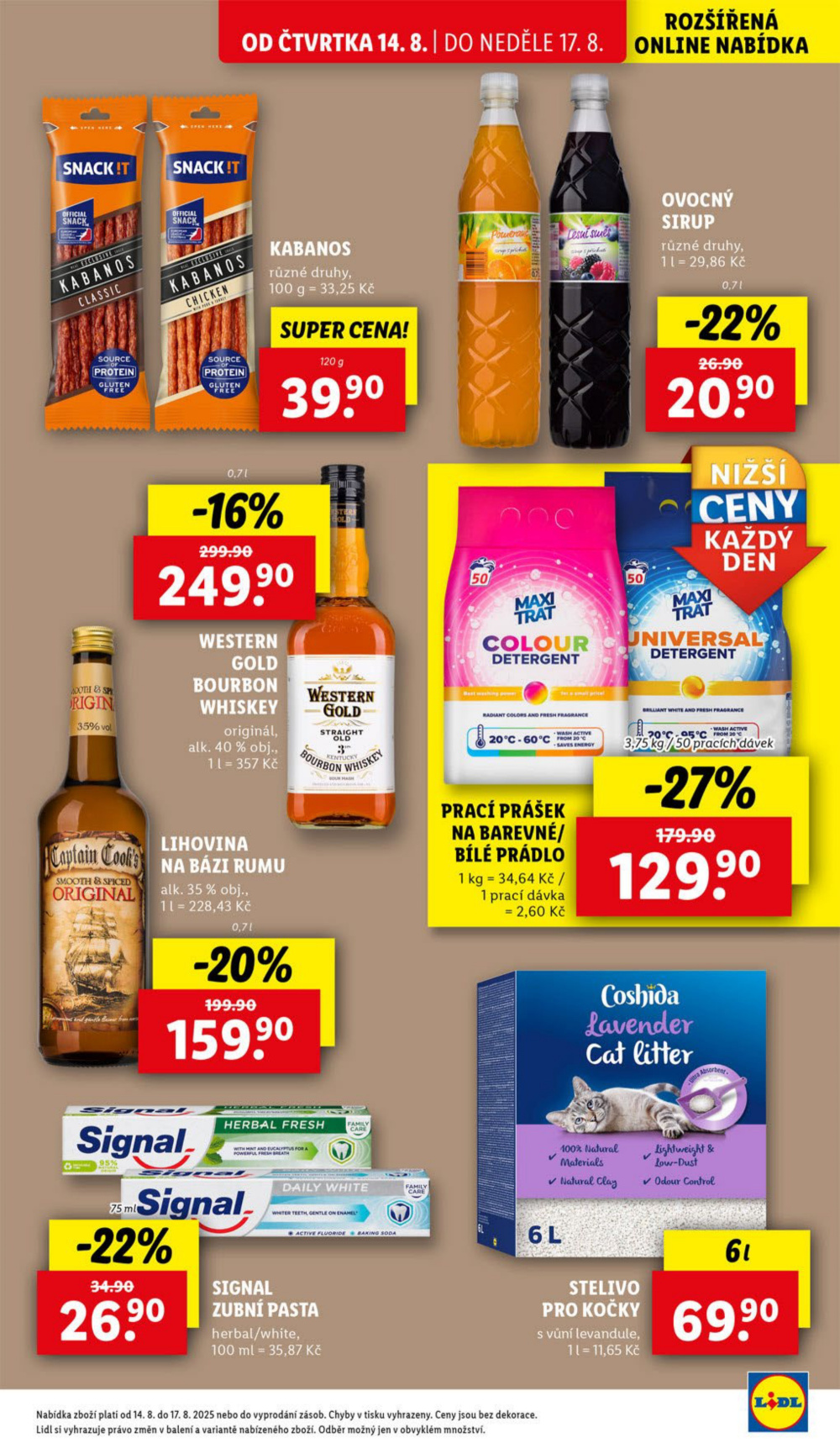 Leták Lidl leták od čtvrtka - Vyrobené na Slovensku - strana 17