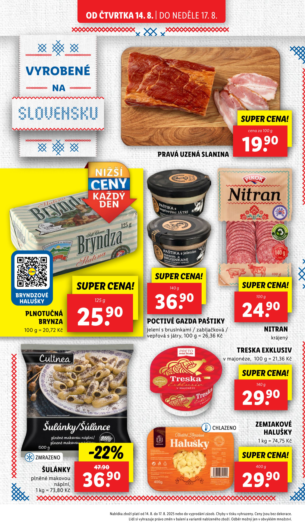 Leták Lidl leták od čtvrtka - Vyrobené na Slovensku - strana 24