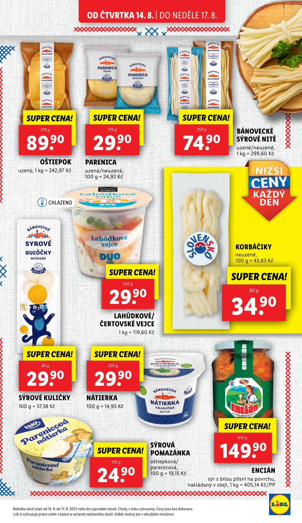 Leták Lidl leták od čtvrtka - Vyrobené na Slovensku - strana 25