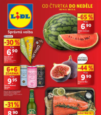 Akční leták Lidl  od čtvrtka - Vyrobené na Slovensku