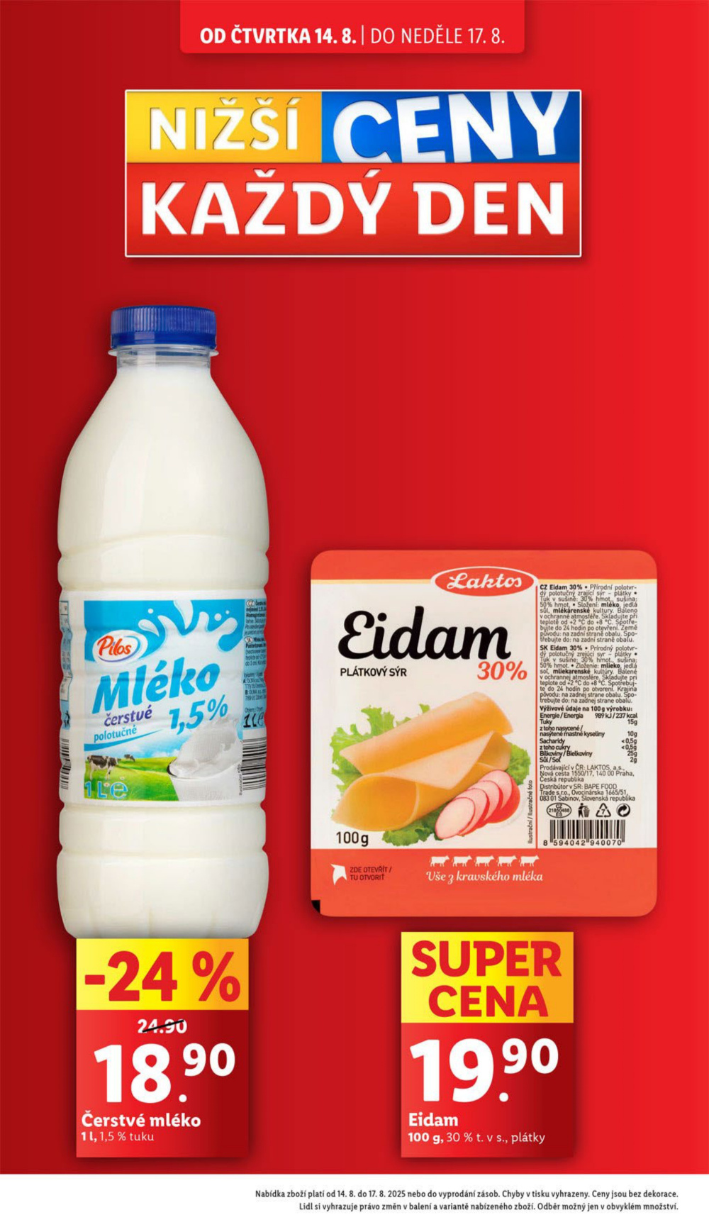 Leták Lidl leták od čtvrtka - Vyrobené na Slovensku - strana 4