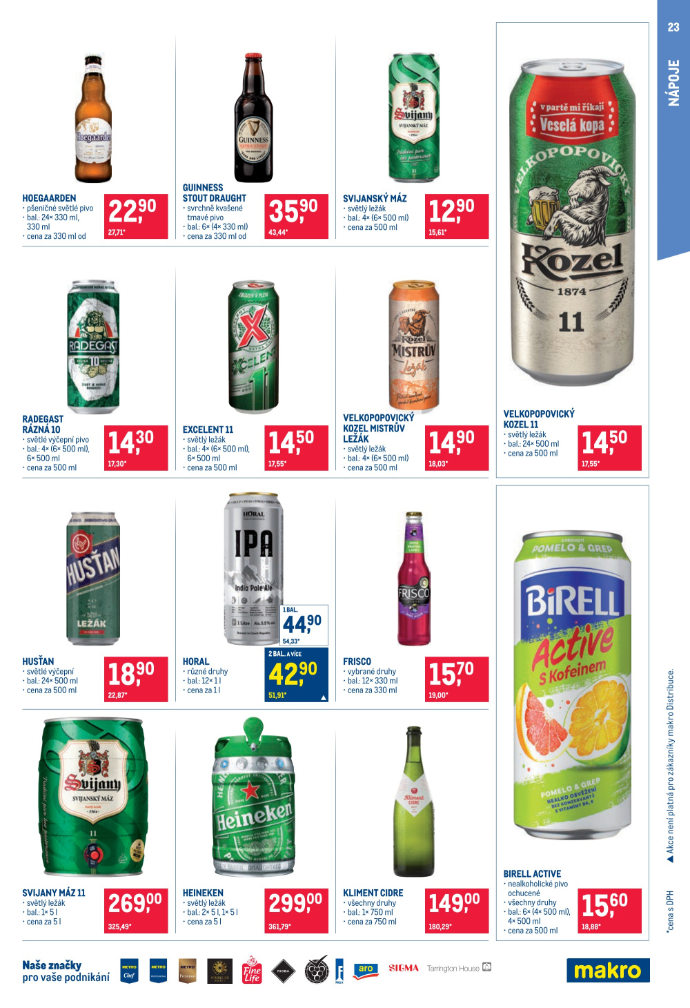 Leták Makro leták - Potraviny - strana 23