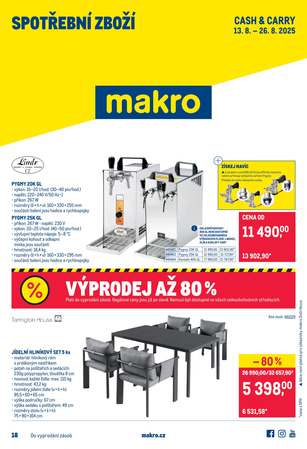 Leták Makro leták - Spotřební zboží - strana 1