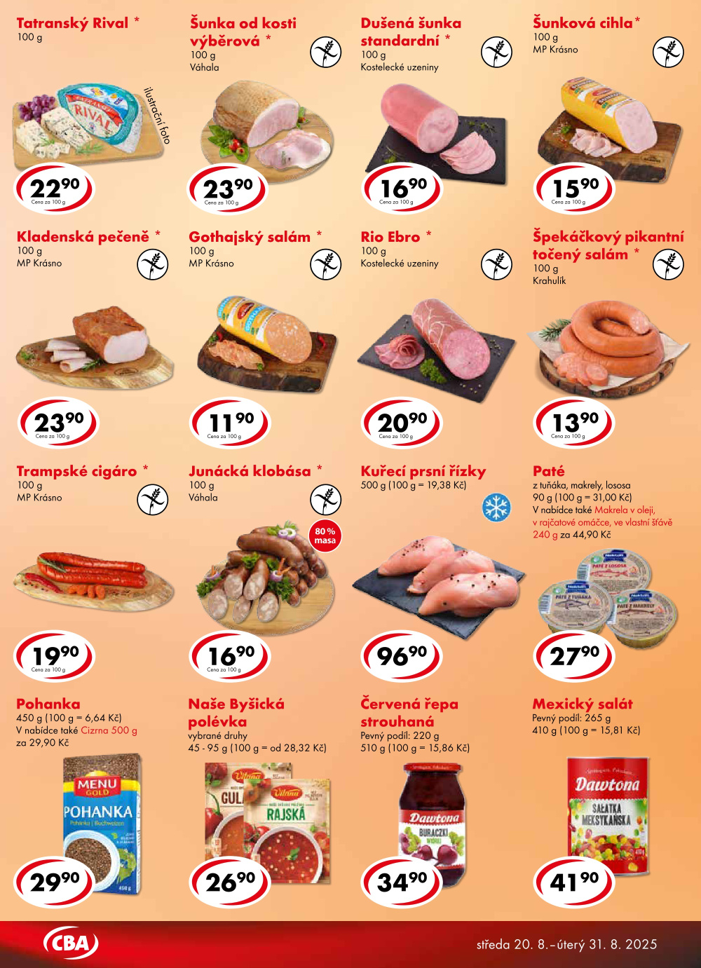 Leták CBA Potraviny leták - strana 3