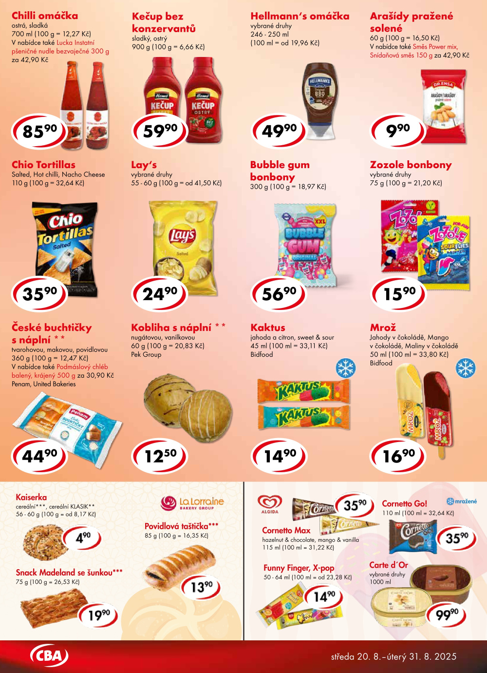 Leták CBA Potraviny leták - strana 4