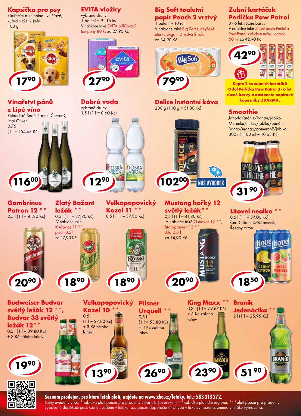 Leták CBA Potraviny leták - strana 6