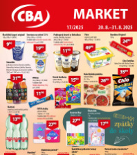 Akční leták CBA Market 