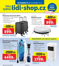 Akční leták Lidl - shop.cz  - hity týdne