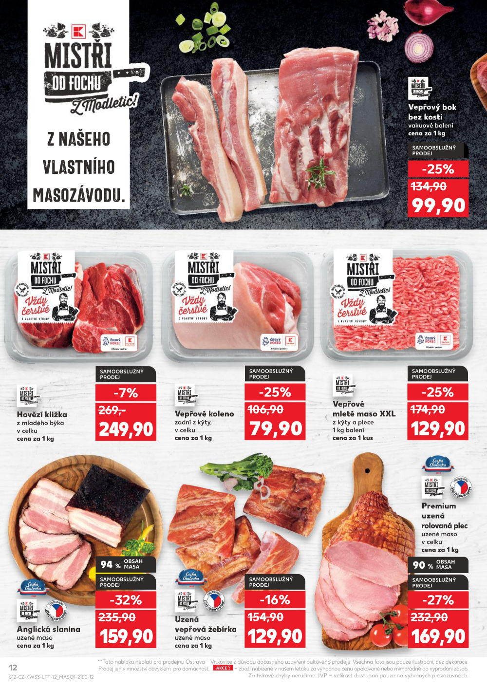 Leták Kaufland leták České Budějovice, Na Sádkách - strana 12