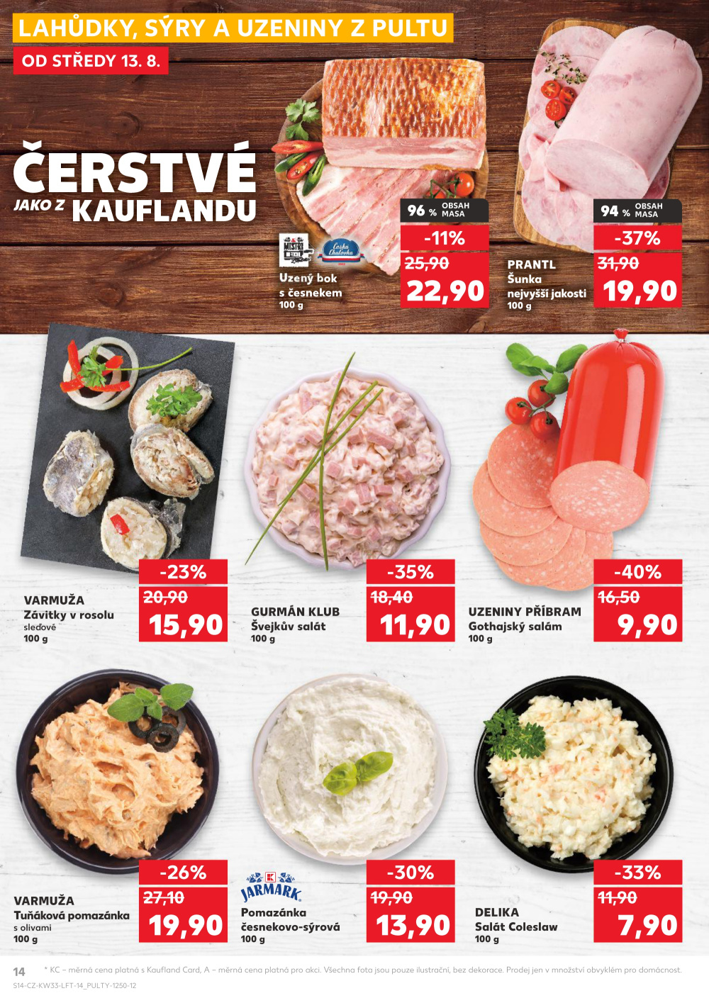 Leták Kaufland leták České Budějovice, Na Sádkách - strana 14