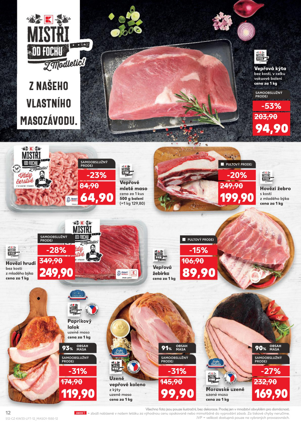 Leták Kaufland leták Přerov - Želatovská - strana 12