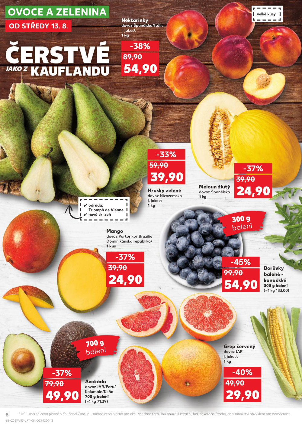 Leták Kaufland leták Přerov - Želatovská - strana 8
