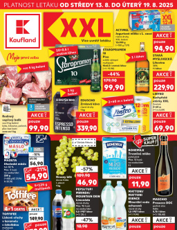 Kaufland leták Praha 3 - Jarov