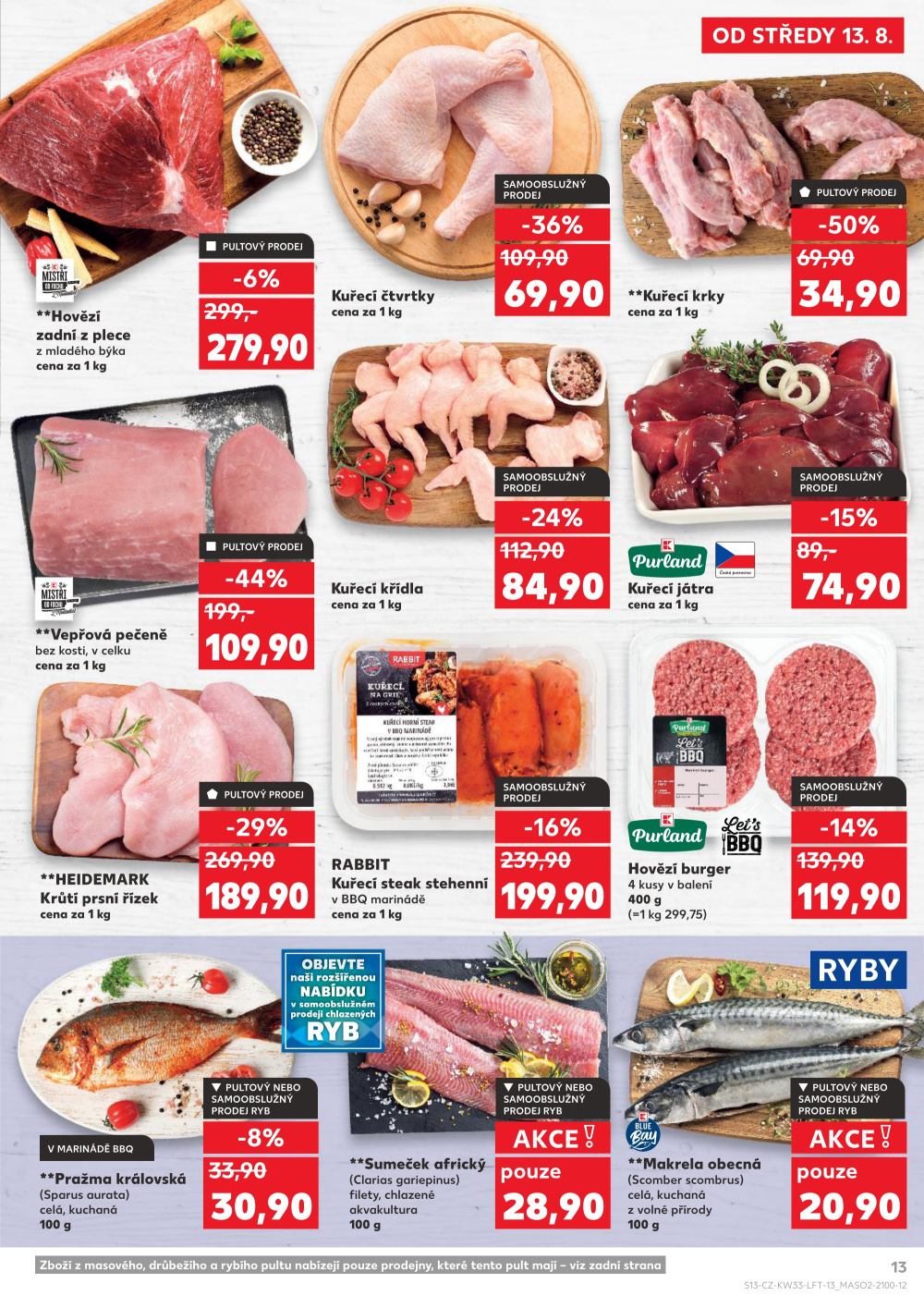 Leták Kaufland leták Brno - Židenice - strana 13