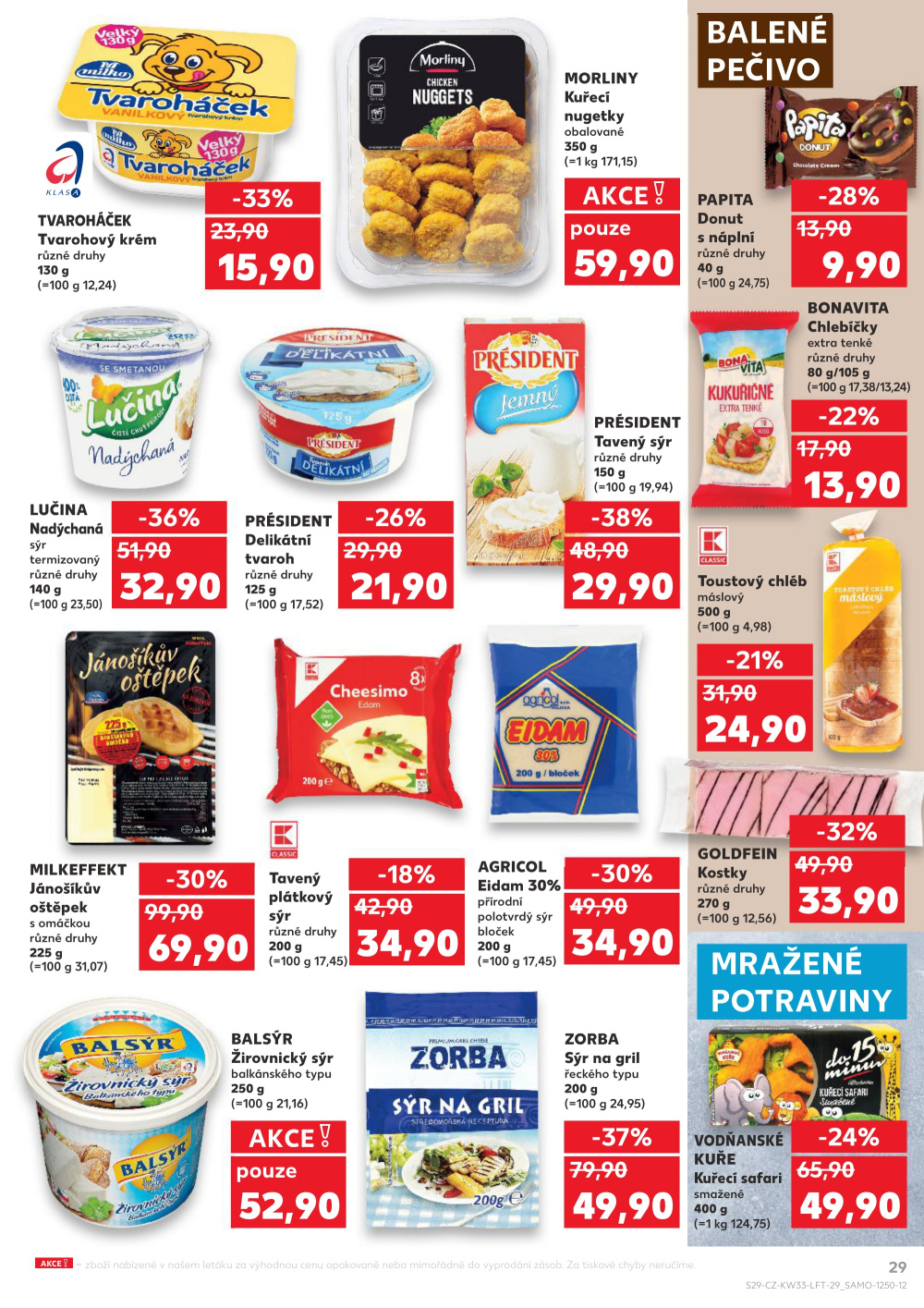 Leták Kaufland leták Brno - Židenice - strana 29