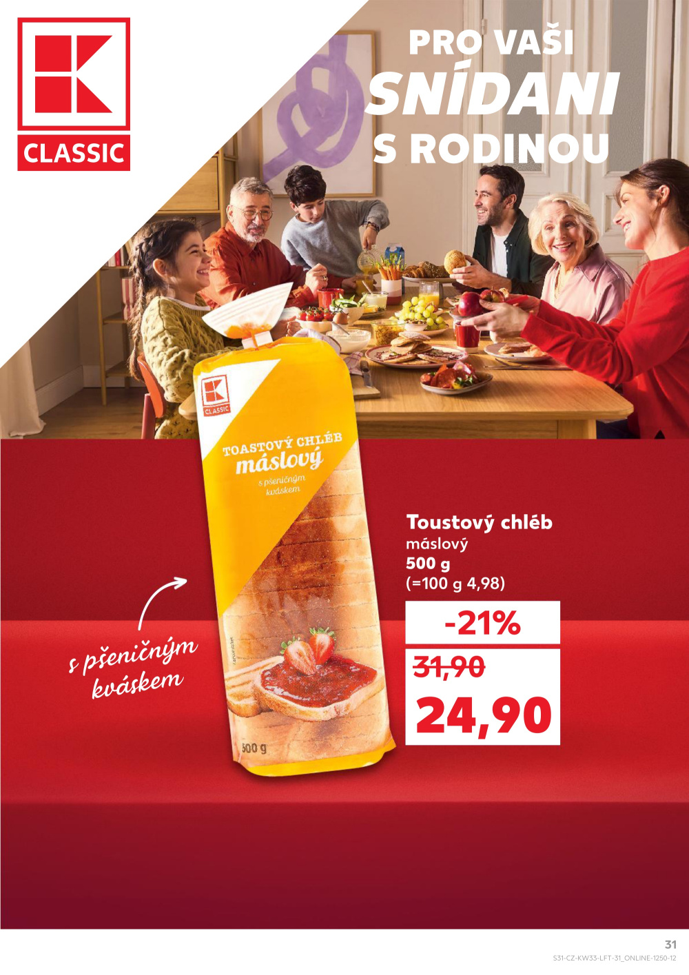 Leták Kaufland leták Brno - Židenice - strana 31
