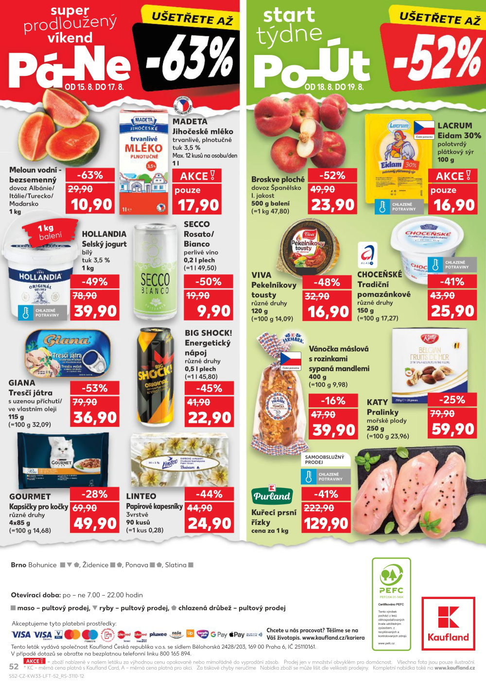 Leták Kaufland leták Brno - Židenice - strana 52