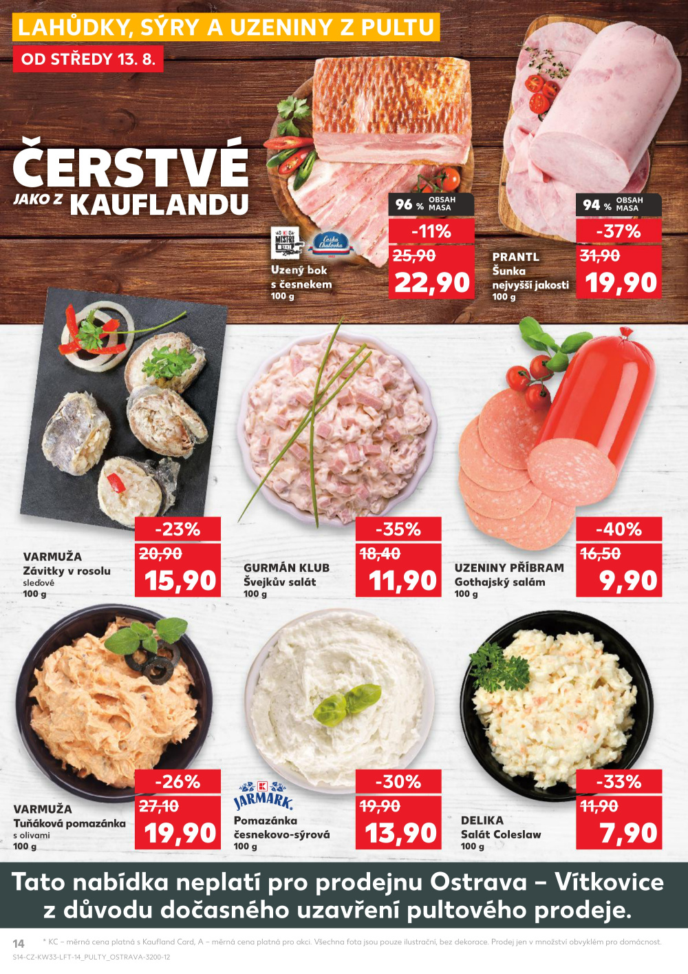 Leták Kaufland leták Olomouc, Hněvotínská - strana 14