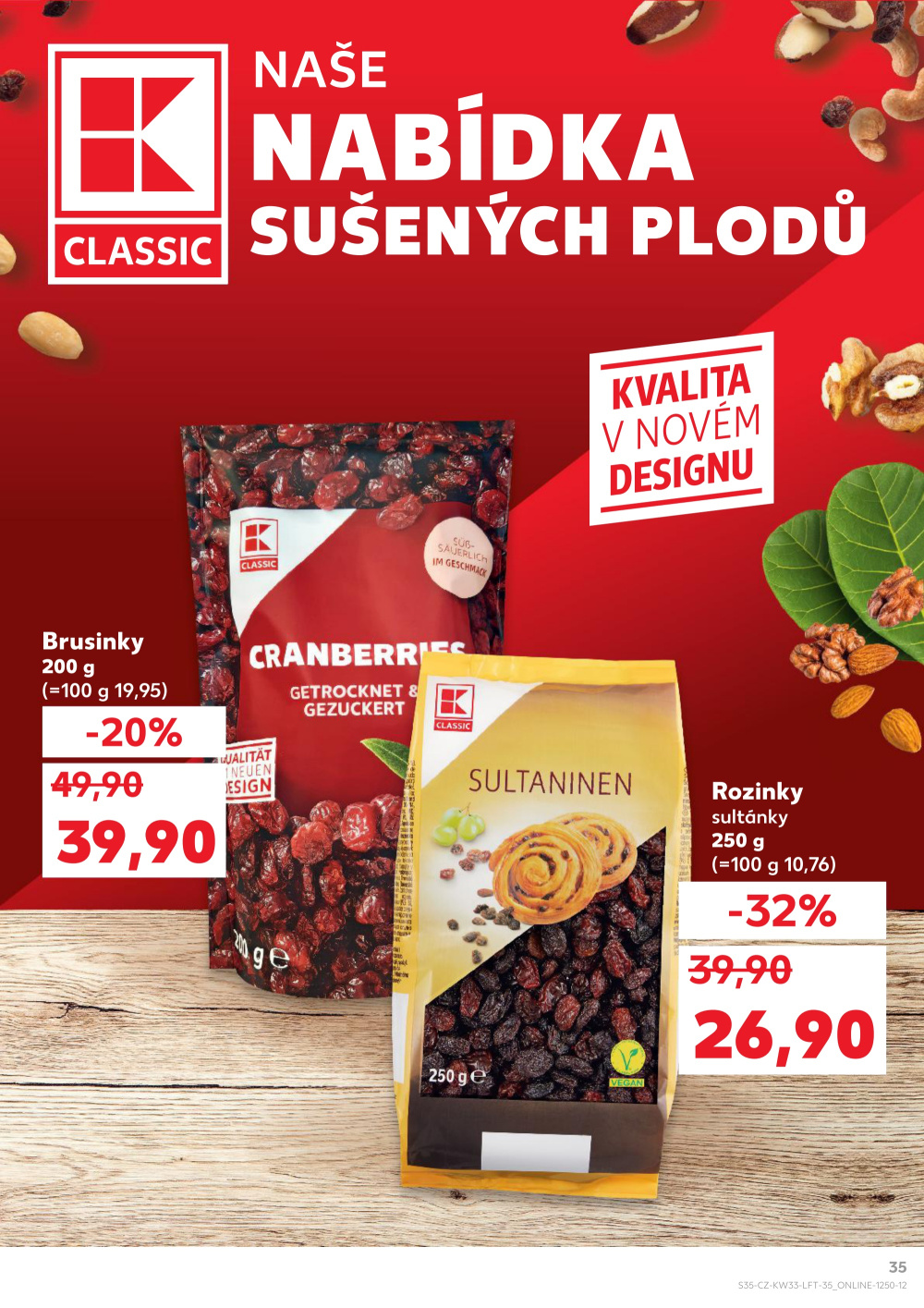 Leták Kaufland leták Olomouc, Hněvotínská - strana 35