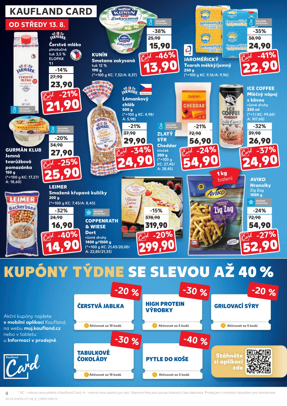 Leták Kaufland leták Olomouc, Hněvotínská - strana 4