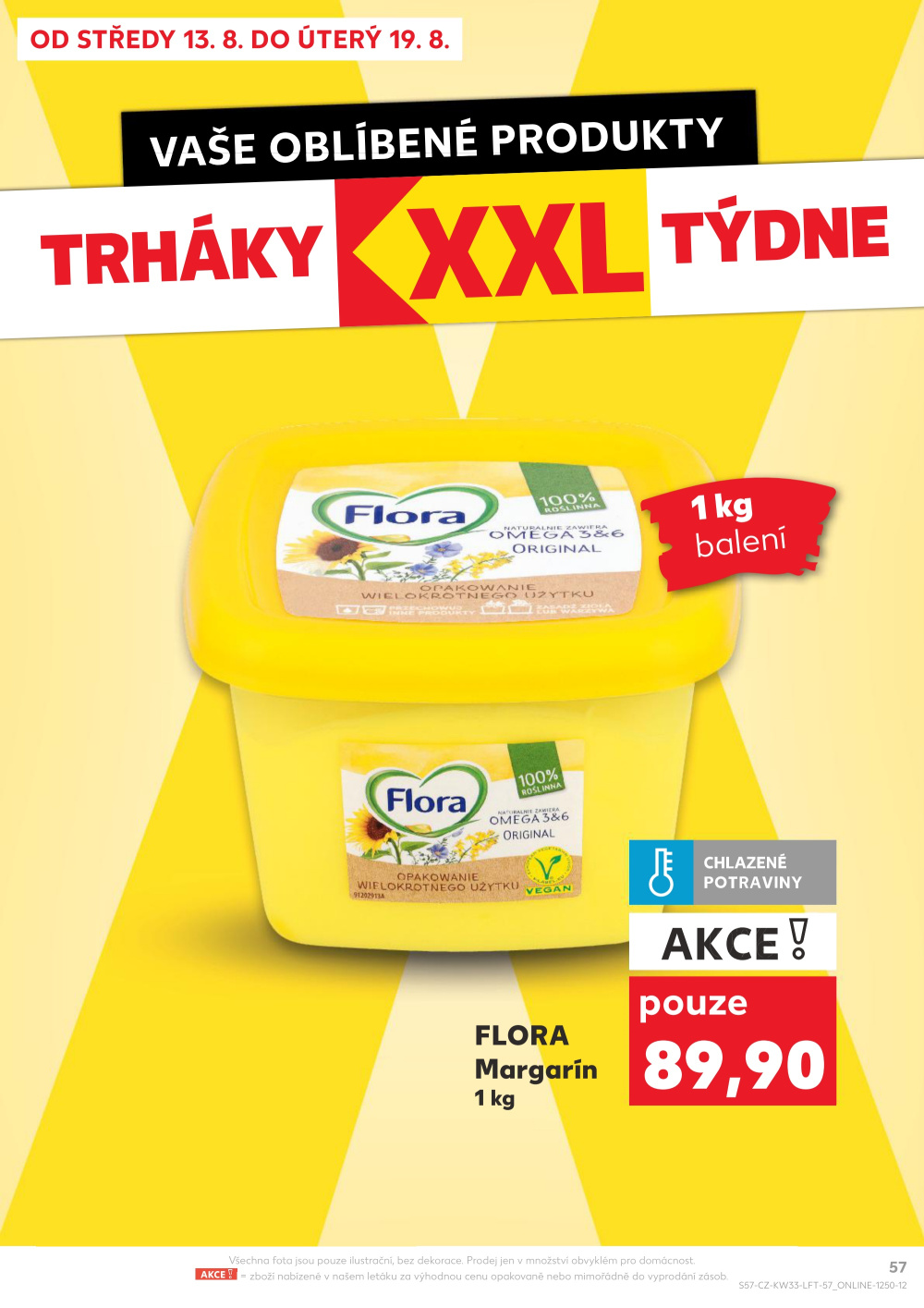 Leták Kaufland leták Olomouc, Hněvotínská - strana 57