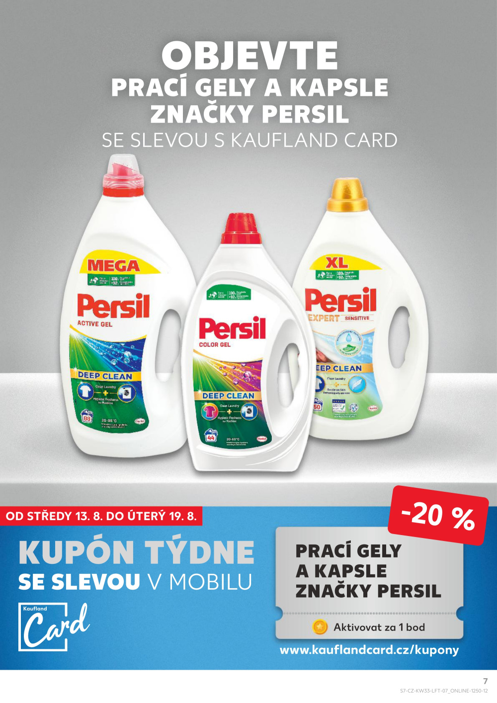 Leták Kaufland leták Olomouc, Hněvotínská - strana 7