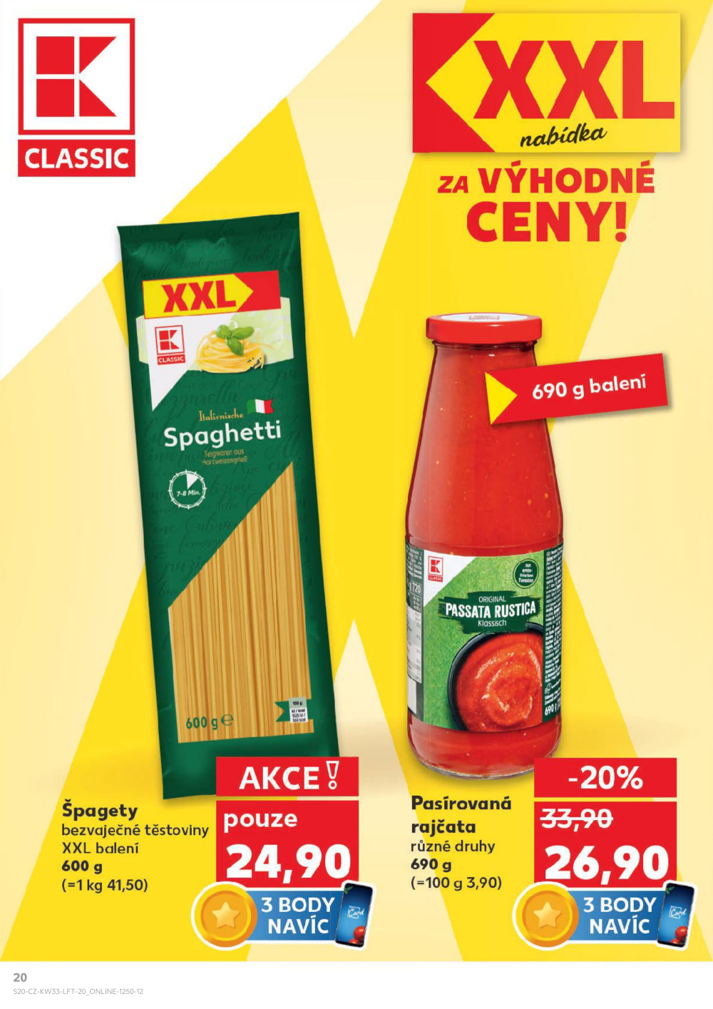 Leták Kaufland leták Praha 4 - Modřany - strana 20