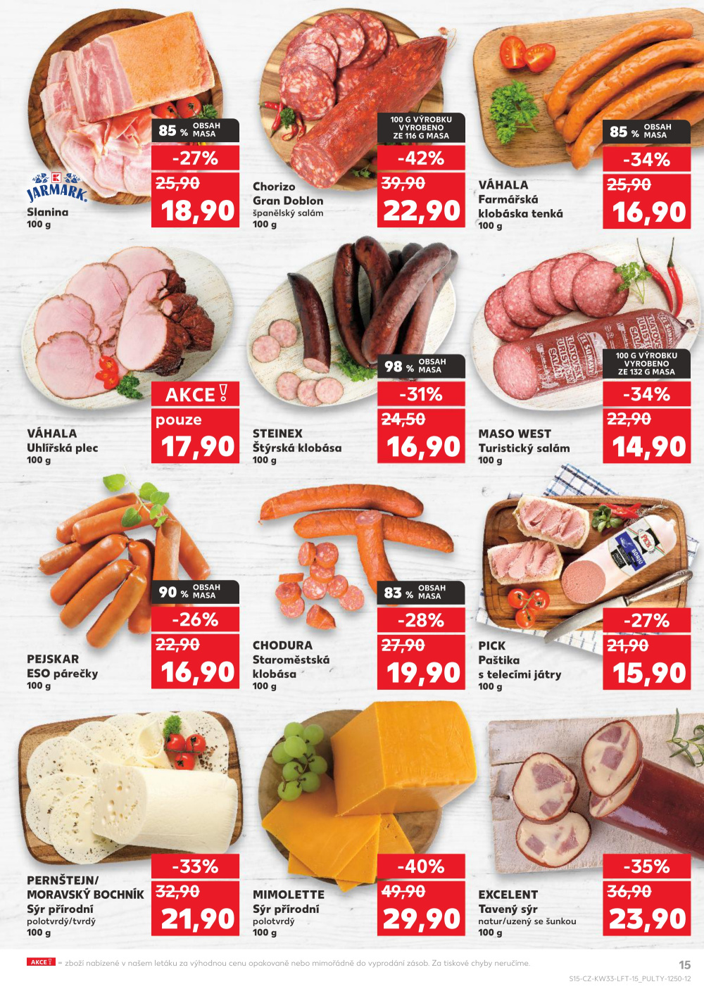 Leták Kaufland leták Slaný - strana 15