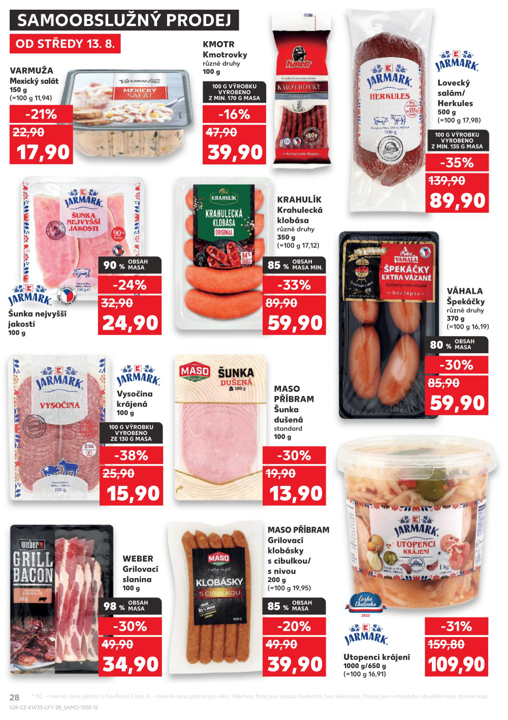 Leták Kaufland leták Slaný - strana 28