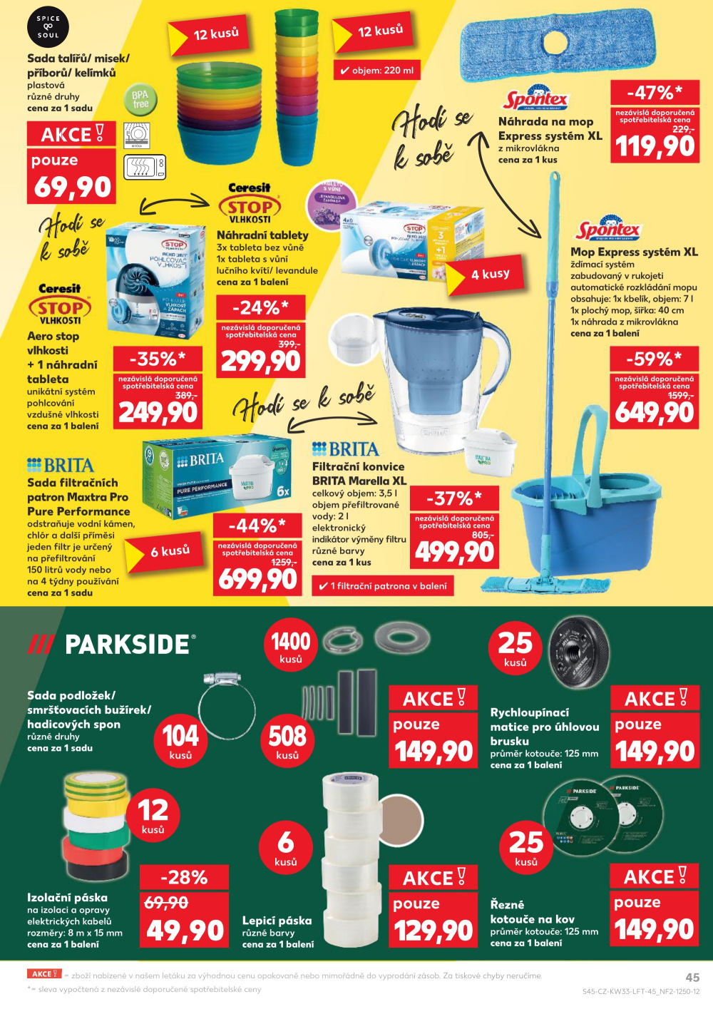 Leták Kaufland leták Slaný - strana 45